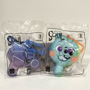 Disney Pixar Soul McDonald’s Toys Terry & 22 Bag Clips
